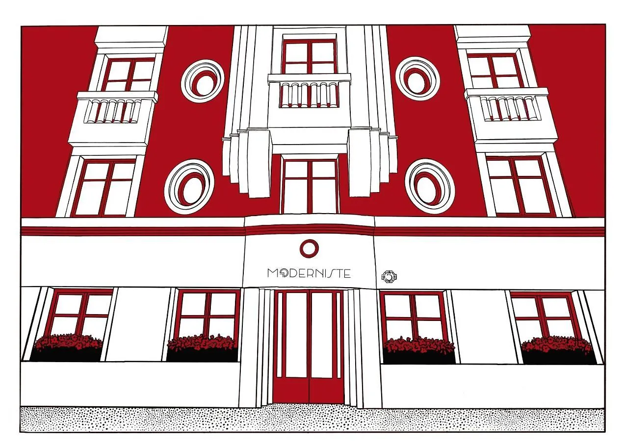 Hotel Moderniste パリ